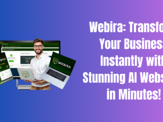 Webira: Transform Your Business Instantly with Stunning AI Websites in Minutes!