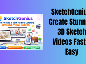 SketchGenius: Create Stunning 3D Sketch Videos Fast & Easy