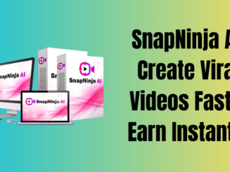 SnapNinja AI: Create Viral Videos Fast & Earn Instantly