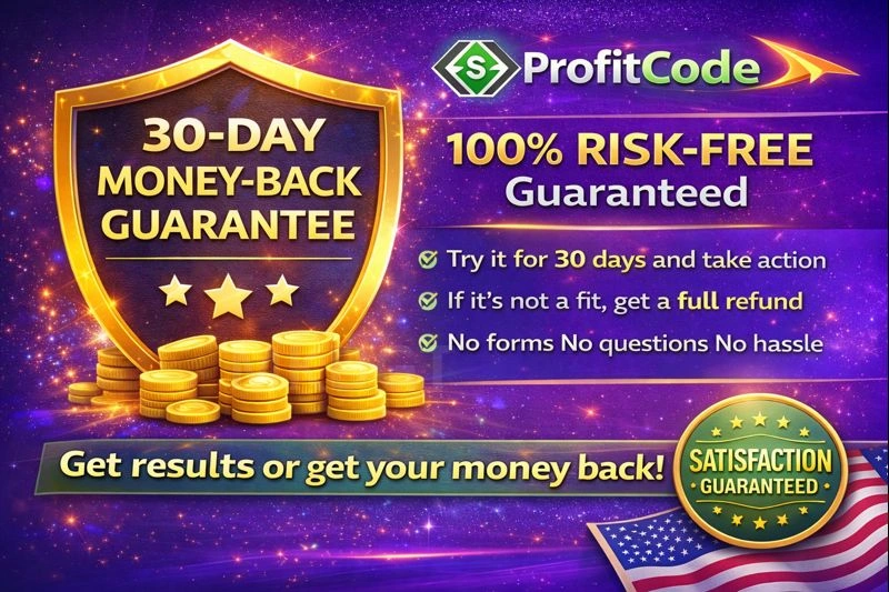 30-Day Money-Back Guarantee ProfitCode