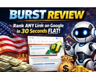 Burst Review: Put Any Link on Page One in 30 Seconds