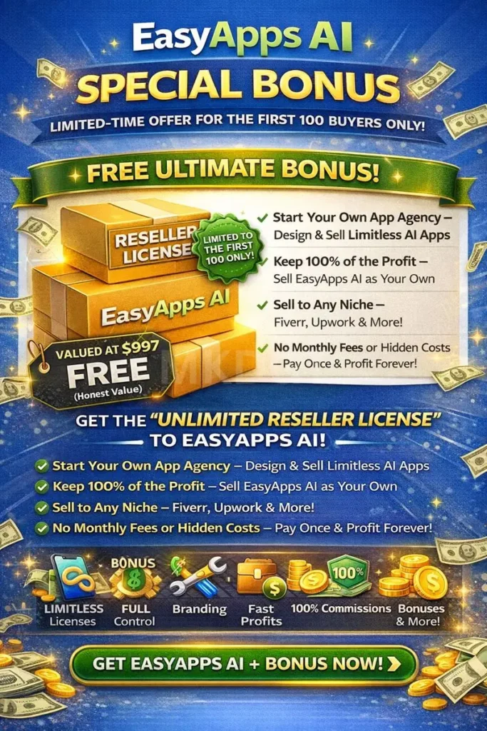 EasyApps AI Bonuses