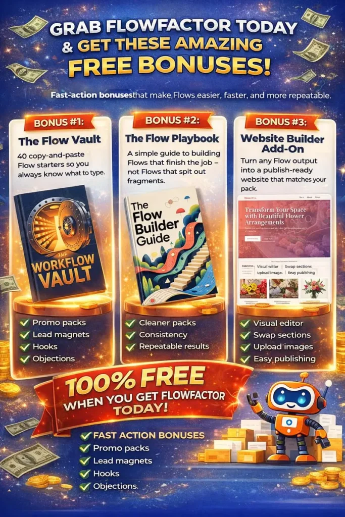 FlowFactor AI Bonuses