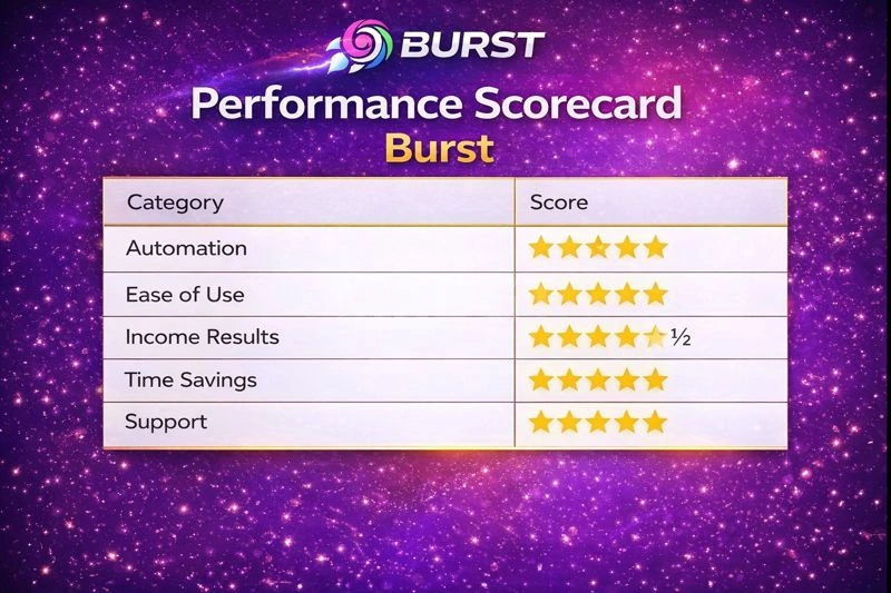 Performance Scorecard Burst