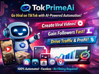 TokPrimeAi: Go Viral on TikTok with AI-Powered Automation