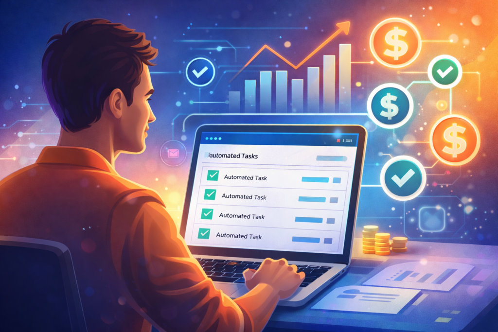 AI Tools for Small Business Automation helping automate tasks and improve productivity