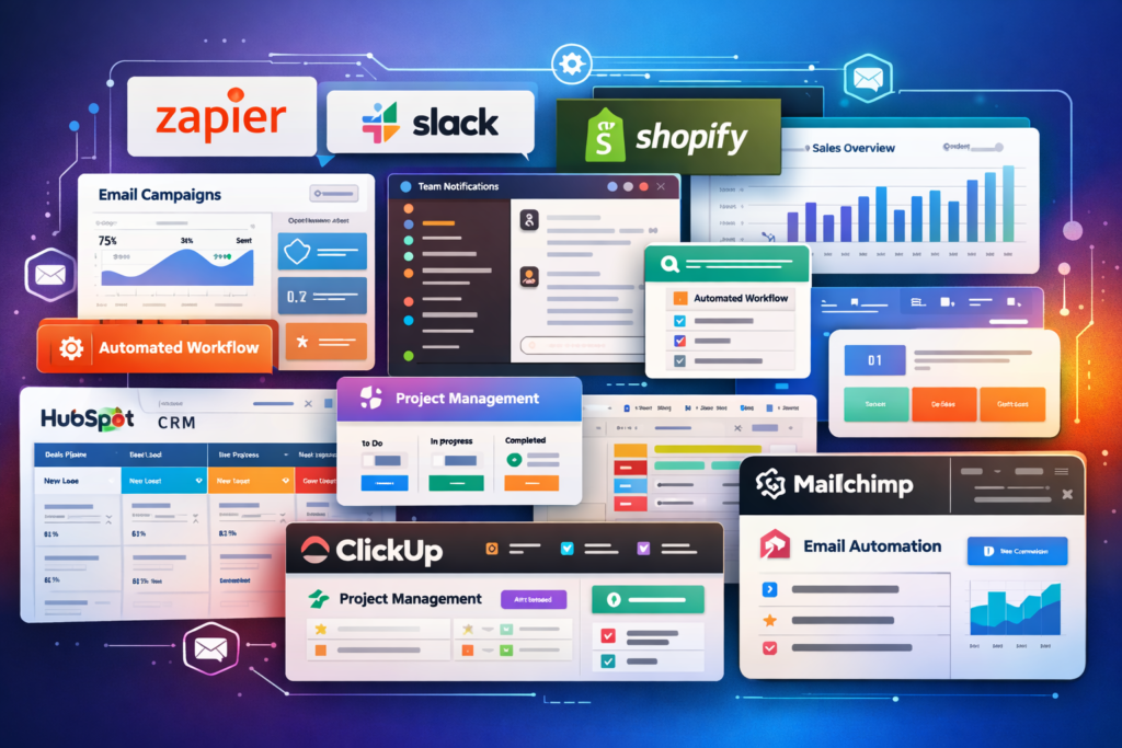 AI Tools for Small Business Automation helping automate tasks and improve productivity