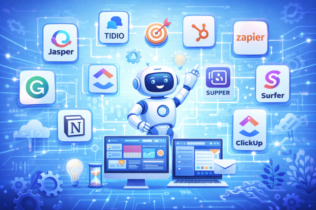best AI automation tools for business productivity