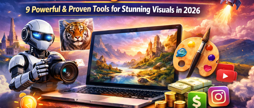 free AI image generators to create stunning visuals and digital art using AI tools in 2026