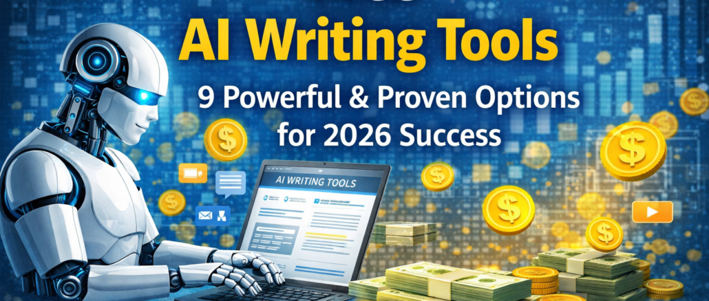 free AI writing tools to create content faster and build online income in 2026