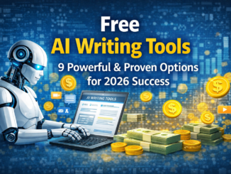 free AI writing tools to create content faster and build online income in 2026